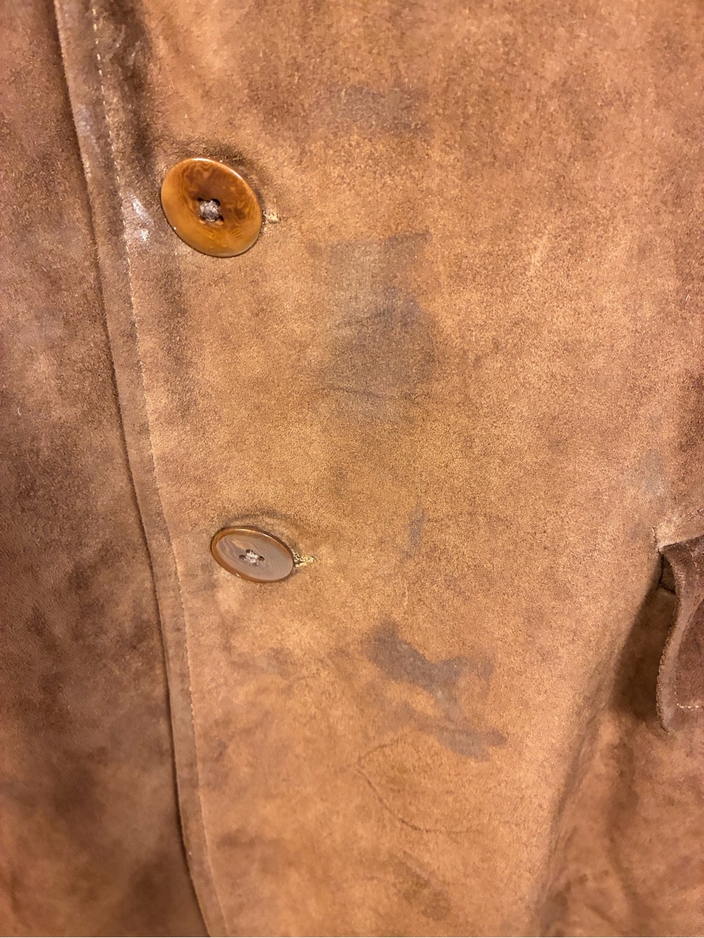 Ralph Lauren VTG Purple Label Collection 100% Suede Blazer Jacket - Picture 15 of 15